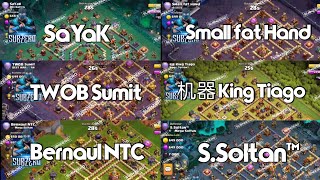 Global Rank Top Legend bases with Link! Anti Root Rider Th16 Base! Best Th16 Legend League Bases