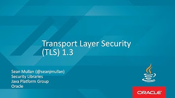 Transport Layer Security (TLS) 1.3 with Sean Mullan