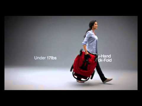 Britax B-Agile Stroller Fold Video 