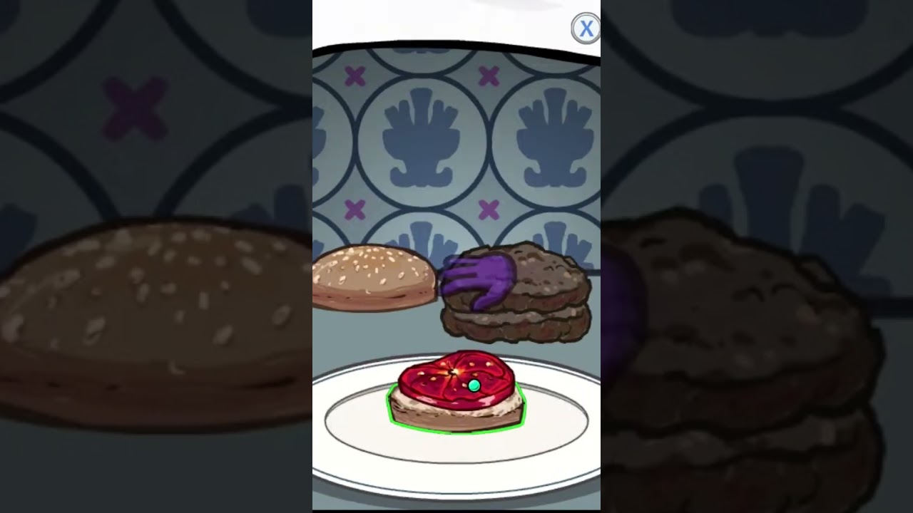 Making a cheeseburger with no cheese! Eww! 