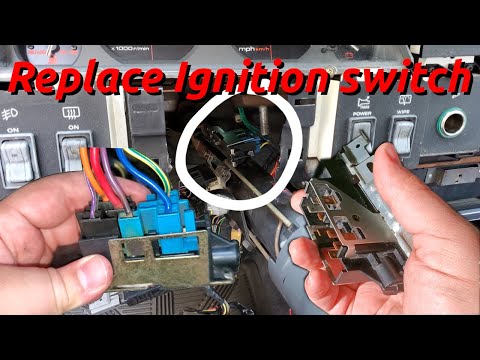 1991 Jeep Cherokee Ignition Switch Replacement.