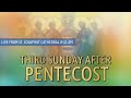 Third Sunday after Pentecost - Divine Liturgy - Live from Saint Josaphat Cathedral