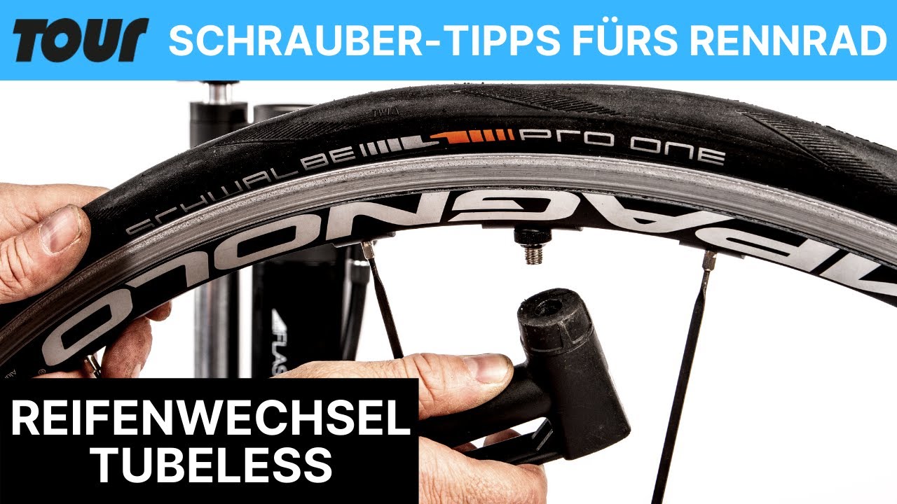 TubelessReifen montieren am Rennrad Tipps & Tricks YouTube