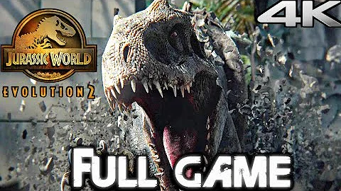 JURASSIC WORLD EVOLUTION 2Gameplay Walkthrough Part 1(4K 60FPS) #jurassicworld#gaming#viral#trending