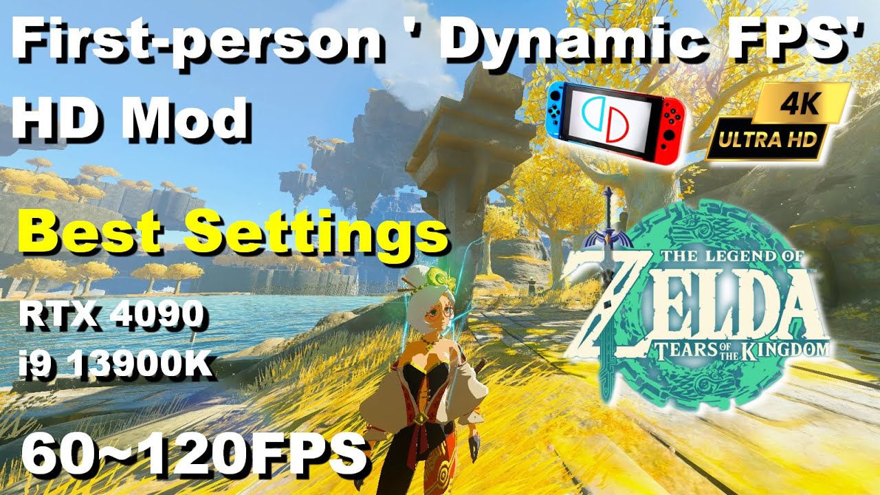 Yuzu EA 3730 The Legend of Zelda Tears of the Kingdom Firstperson