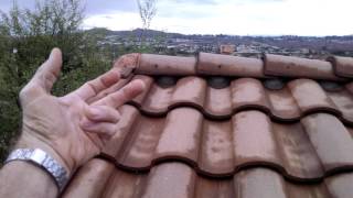 'S' Tile Roofing  Systemic Problem  Stretched Courses  Exposed Nails