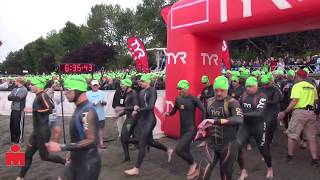 Age Group Swim Start, 2013 Ironman CDA (Coeur d'Alene, Idaho)