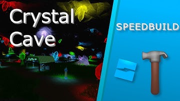 Crystal Cave Roblox Studio | [SpeedBuild]