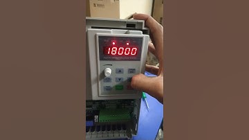 how to insert motor parameters on dzb300 series