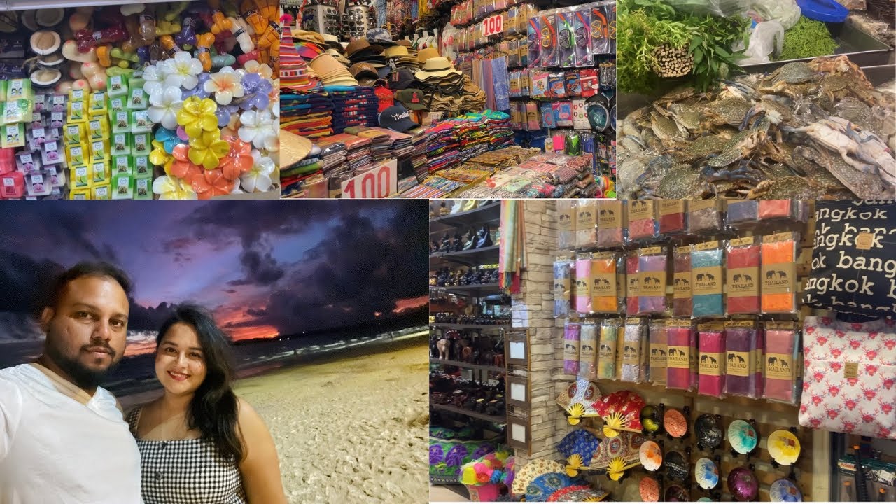 Exploring Ao Nang Night Market || Krabi, Thailand || Bengali Travel Vlog || The Bong Couple