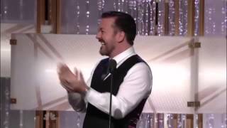 Ricky Gervais vs Steve Carell - Golden Globe 2011