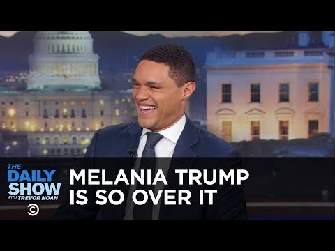 Melania Trump Is So Over It - Between The Scenes | The Daily Show