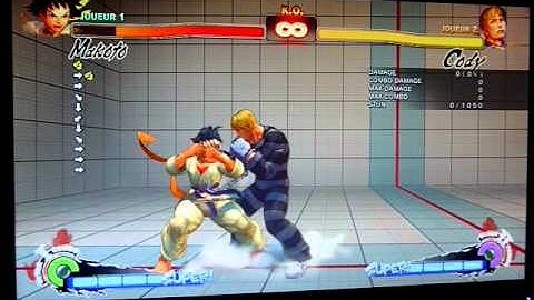 Cody Option Select on Makoto (with Ultra 2)