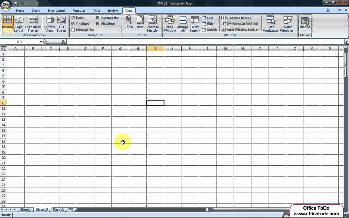 How To Have Two Workbooks Visible At The Same Time On The Screen For