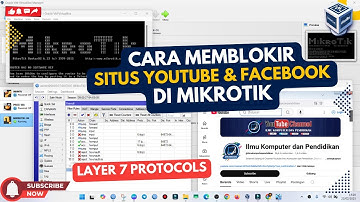 Cara Blokir Situs Youtube dan Facebook di Mikrotik | Virtualbox
