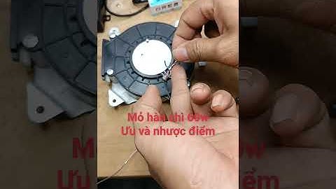 Hướng dẫn sử dụng mỏ hàn chì