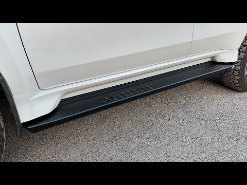 Новые силовые пороги РИФ на Mitsubishi Pajero Sport III Обзор и пошаговая установка