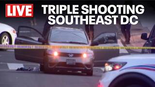 LIVE ON SCENE: Triple shooting in Southeast DC | FOX 5 DC