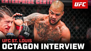 Trey Waters Octagon Interview | UFC St. Louis