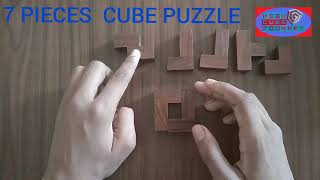 How to solve 7 pieces wooden cube puzzle screenshot 5