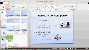 inserer des diapositives d