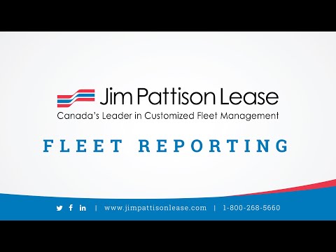 Jim Pattison Lease - Fleet Reporting