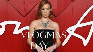 vlogmas day 4! - I went to the British fashion awards in London