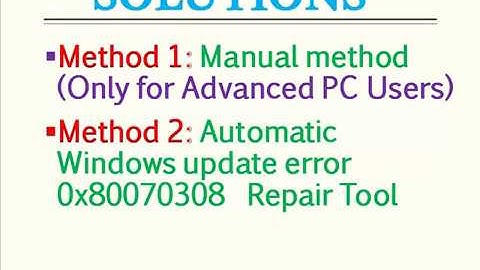 Fixed Windows 10 Update Error 0x8007371B