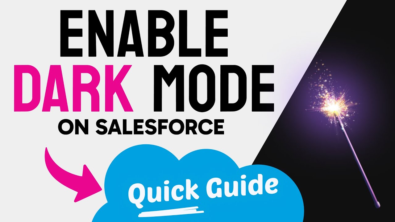How to ENABLE Dark Mode in Salesforce (Step by Step) - YouTube