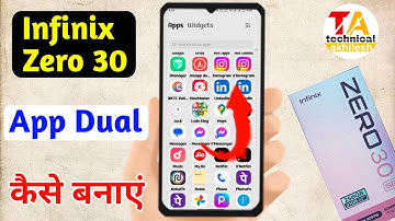 infinix zero 30 app clone setting, infinix zero 30 app dual kaise banaye,app clone infinix zero 30