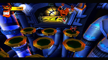 Crash Bandicoot 2: (PSX) HD - Boss 3: Tiny Tiger (1080p True-HD)