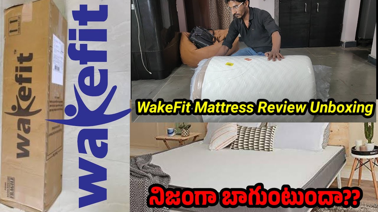 Wakefit Latex Memory Foam Mattress Unboxing Review After 3 Months Wakefit Latex Memory Foam Mattress Unboxing Review After 3 Months