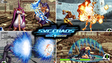 SVC Chaos SNK vs Capcom: All 165 Super Moves