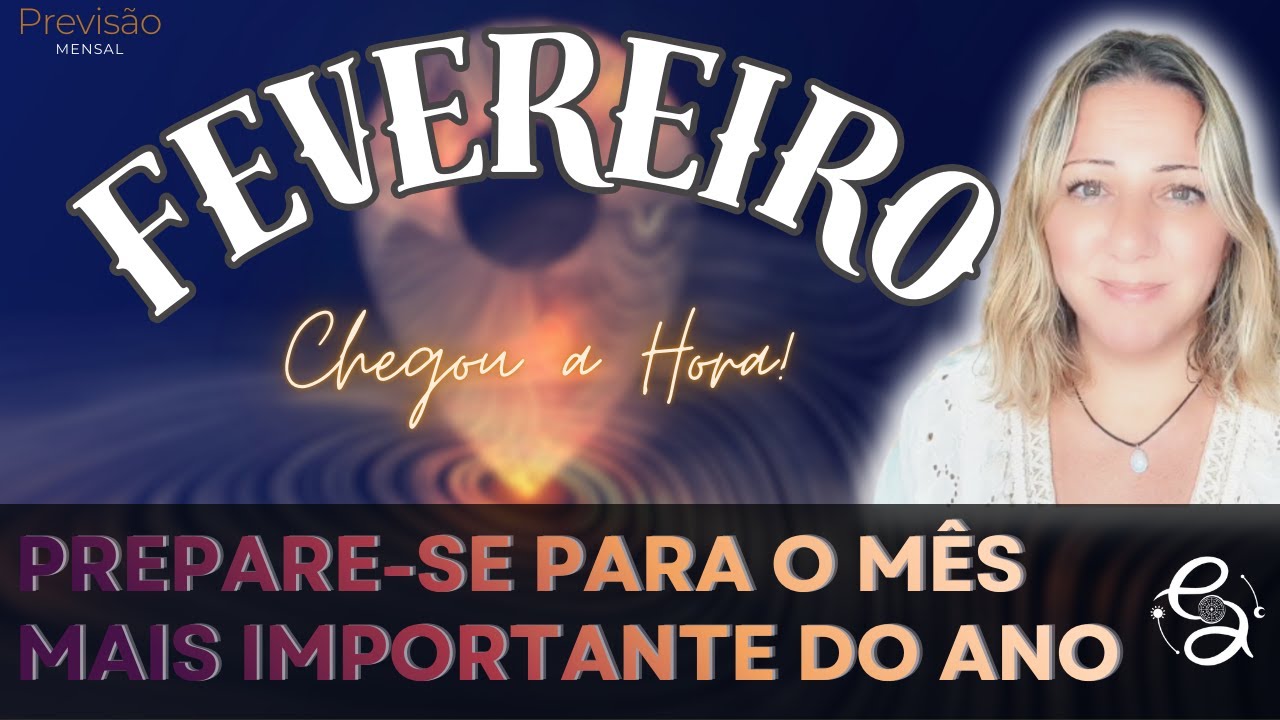 CHEGOU O MÊS MAIS AGUARDADO | NETUNO, SATURNO, 1º ECLIPSE EM AQUÁRIO | PREVISÃO FEVEREIRO de 2026