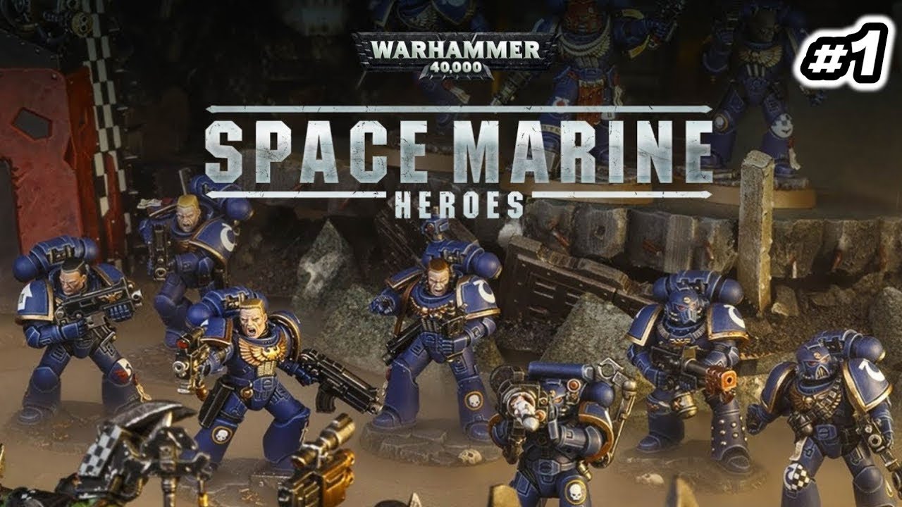 Warhammer Unboxing Space Marine Heroes Series 1 1 Youtube
