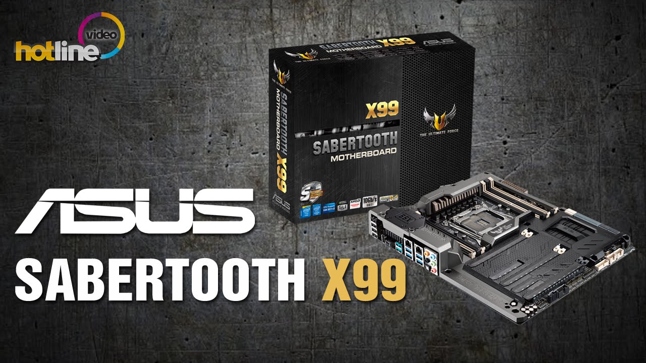 Обзор материнской платы ASUS SABERTOOTH X99 YouTube