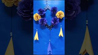 easy wall hanging craft ideas #haterkaj video #youtubeshorts #song