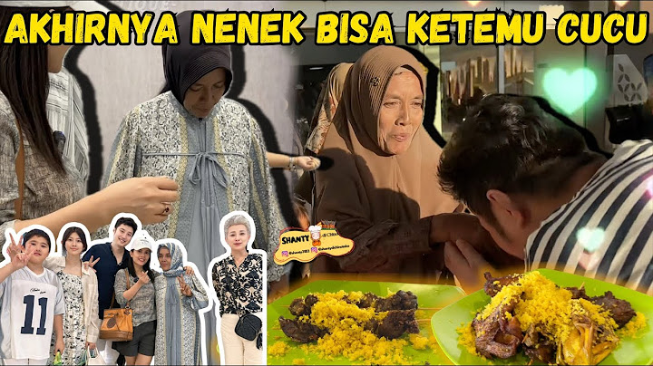 AKHIRNYA NENEK DAN CUCU BISA KETEMU DAN MELEPAS RINDU LAGI, LANSGUNG BELANJA DAN KULINER BARENG🥹