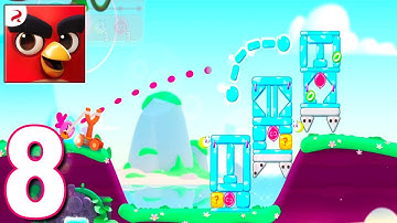 Angry Birds Journey Gameplay Walkthrough #8 - Levels 71-80! (iOS, Android)