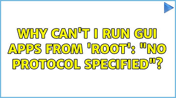 Unix & Linux: Why can