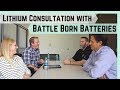 Lithium Battery Consultation with Battle Born Batteries || Deep Dive into Powering a 50amp RV