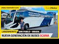 Scania presenta su nueva generación de buses - Lanzamiento desde Brasil para la región