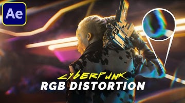 Cyberpunk RGB Distortion | Adobe After Effects Tutorial