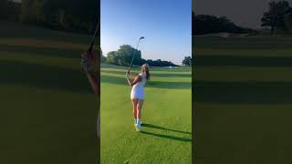 Daily golf of her smiling. The cart side rangefinder, activated! πβ³οΈ Daily golf of her smiling. The cart side rangefinder, activated! πβ³οΈ