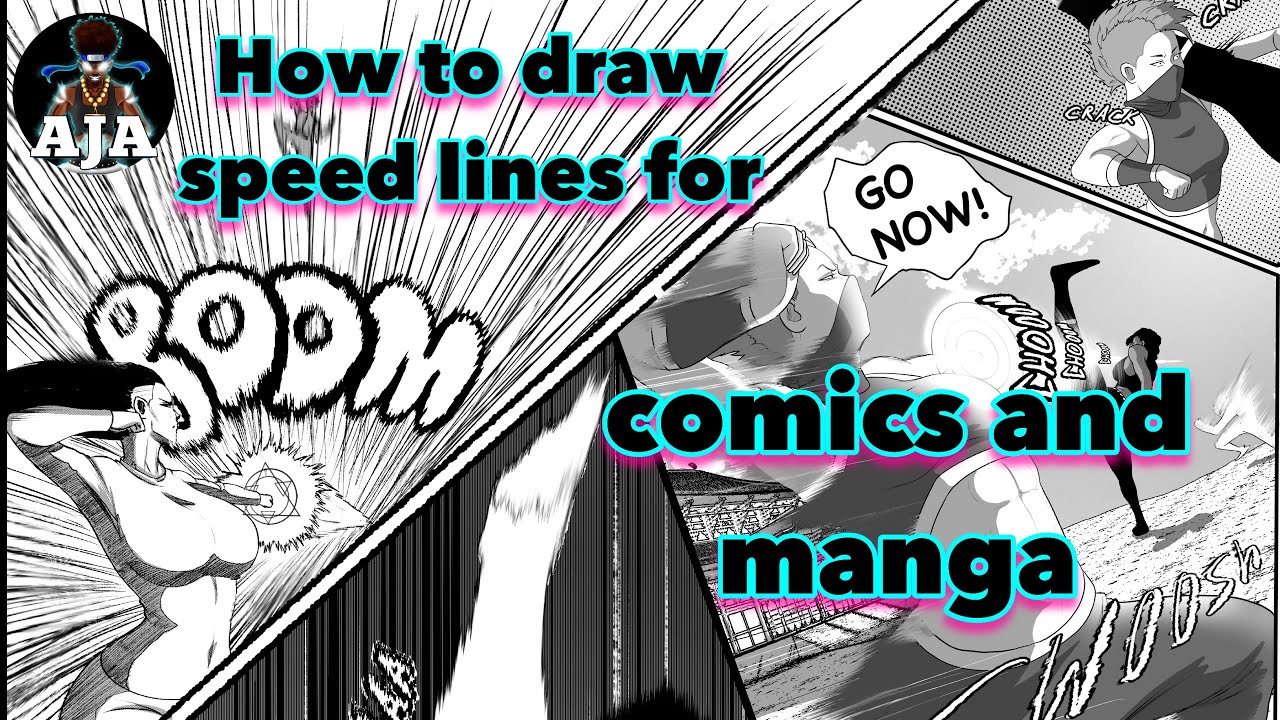 How To Draw Manga: Speed & Focus Lines