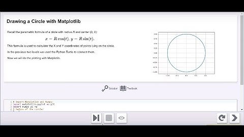 Plot Circles using the Parametric Equation and Python Matplotlib
