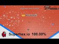 Hexanaut.io [Superhex.io] Map Control: 100.00% Among Us