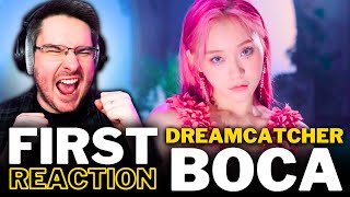 NON K-POP FAN REACTS TO Dreamcatcher(드림캐쳐) for the FIRST TIME! | 'BOCA' MV REACTION!