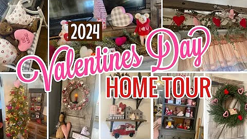 2024 Valentines Day Home Tour & Decorating Ideas