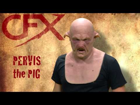 CFX Pervis the Pig Silicone Mask Movement Video